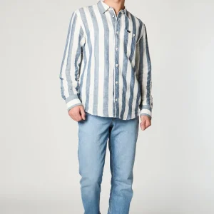 Jeans Hombre Tiro Alto Brooklyn Classic Straight Fit Light Blue