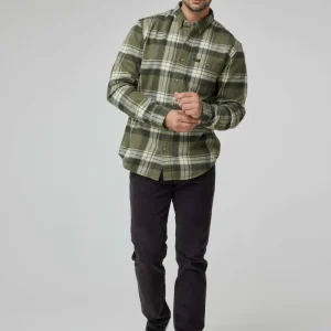 Pantalón Hombre Daren Regular Straight Fit Cotelé Dark Grey