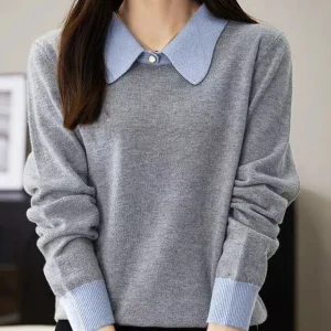 Xisca Blusa | Blusa Manga Larga Color Block