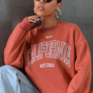 Elisa | Sudadera Oversize Con Camiseta California Para Mujer