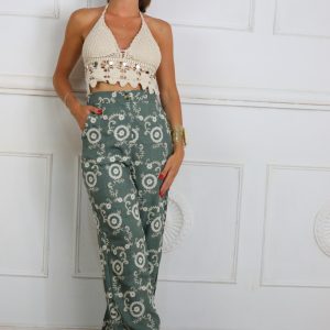 LS5421 Pantalon Bordado