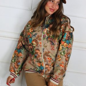 LS5143 Bomber Estampado Floral