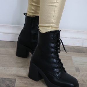 LS5166 Botas Tacón Ancho
