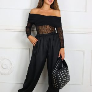 LS5419 Pantalon Ancho Raso