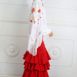 LS5314 Falda Flamenca Volantes