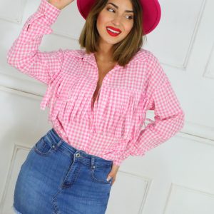 LS5493 Short-Falda Vaquera Reductora