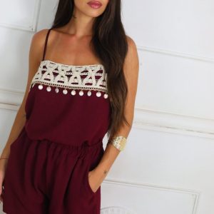 LS5260 Conjunto Croché Nacarado