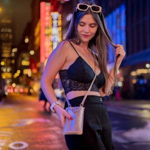 LS2420 Cartera tipo cuero