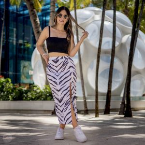 LS2458 Falda Cebra Divina