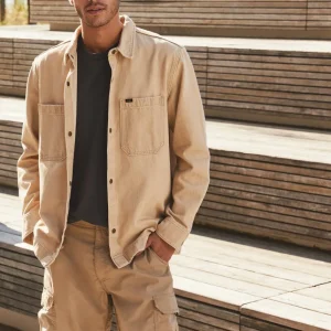 Shorts Hombre Cargo Beige