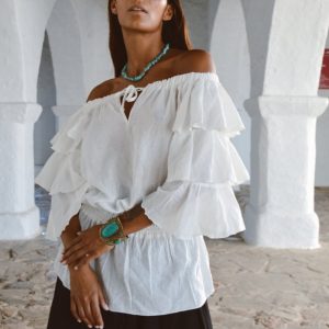 Blusa Bécquer Blanca