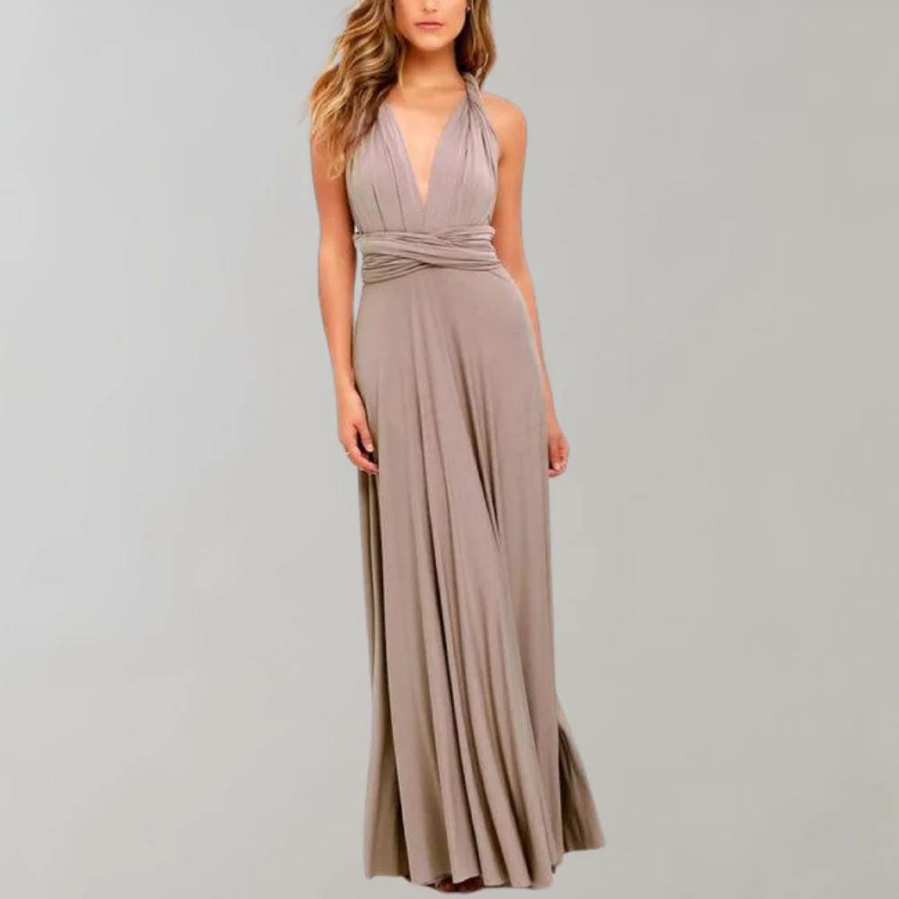 Vestido cruzado multidireccional para el verano - Imagen 4
