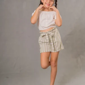 LS50427 Conjunto Short Rayas