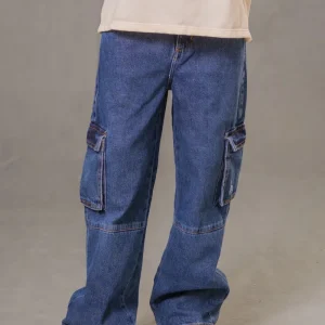 LS50466 Jean Pretina Con Cargos