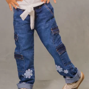 LS50463 Jean Cargo Flore