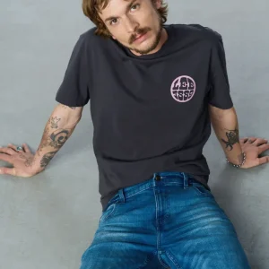 Short Denim Mid Stone