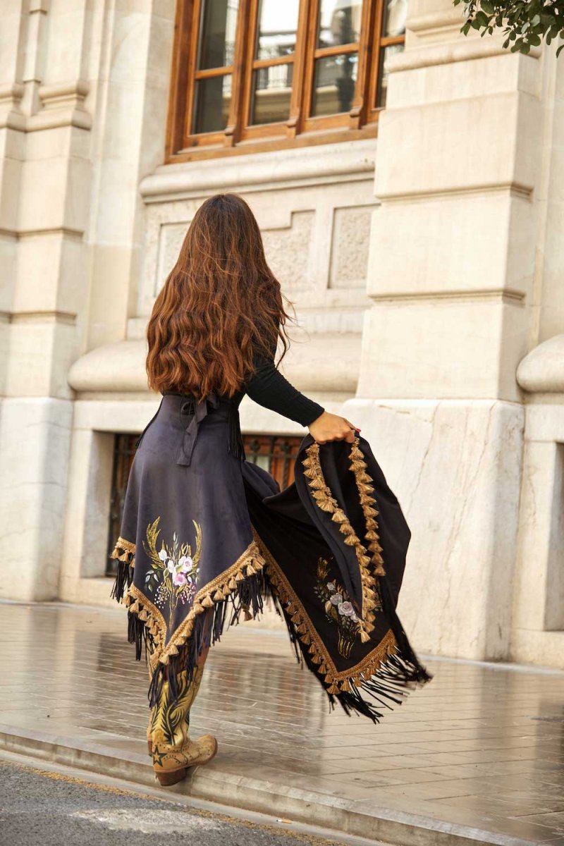 Falda Antelina Búfalo