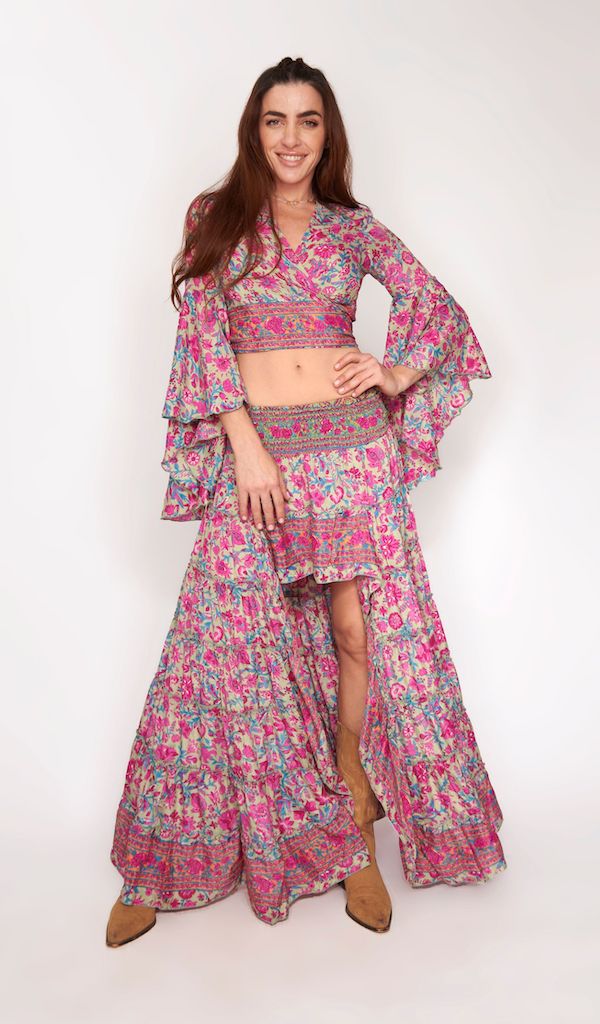 Falda Free Love Marigold Green