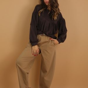LS5425 Pantalon Con Cinturón