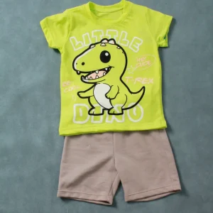 LS50360 CONJUNTO BEBITO ESTAMPADO DINO