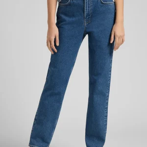 Jeans Mujer Tiro Alto Carol Straight Fit Stone Maren