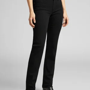 Jeans Mujer Marion Straight Fit Black Rinse