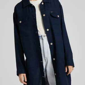 Chaqueta Mujer Elongated Navy