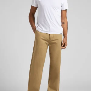 Pantalón Hombre Chino Loose Fit Clay