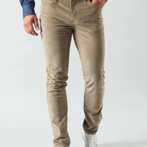 Pantalón Hombre Luke Cotelé Slim Fit Turkish Coffee