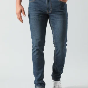 Jeans Hombre Slim Fit Mid Blue
