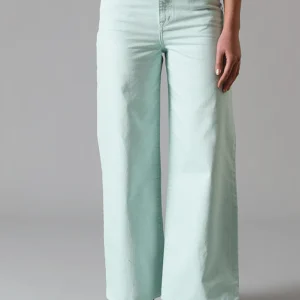 Jeans Mujer Tiro Alto Stella A Line Relaxed Fit Light Fallon