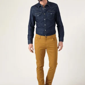 Pantalón Hombre Luke Slim Fit Sunny Ocre