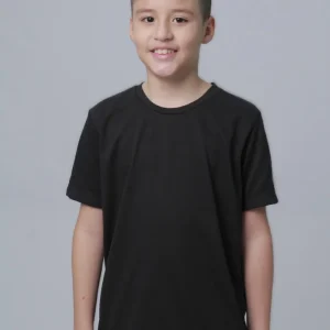 LS50250 CAMISETA DE NIÑO NEGRA