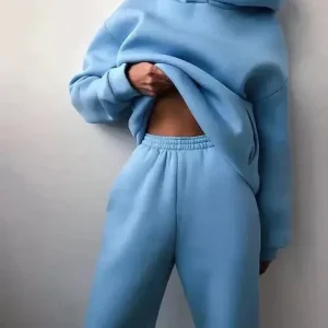 Chándal de dos piezas en oversize y color