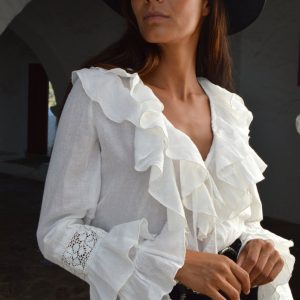 Blusa Byron Blanca