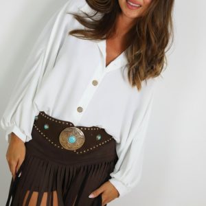 LS5182 Camisa Manga Murciélago