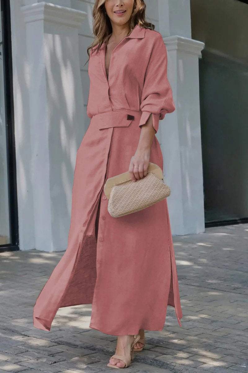 Zephaniah | Elegante vestido largo - Imagen 3