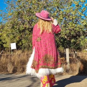 Abrigo Bohemio Pink