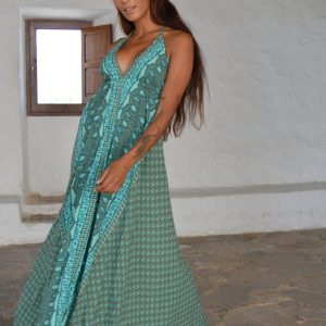 Vestido Tirantes Esmeralda