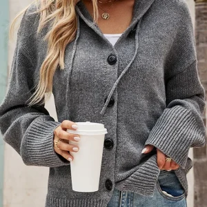 Elisa | Hoodie Met Knopen Stijlvol Comfort